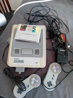 Super Nintendo, Met 2 controllers, Ophalen of Verzenden, Zo goed als nieuw