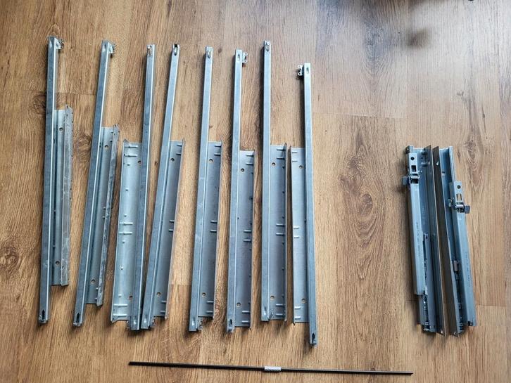 Diverse Lade rails, lade geleiders, Doe-het-zelf en Verbouw, IJzerwaren en Bevestigingsmiddelen, Nieuw, Overige typen, Ophalen of Verzenden