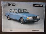 Volvo 240 handleiding (Nederlands), Ophalen of Verzenden