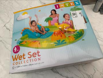Intex Little Dino Opblaaszwembad met glijbaan  beschikbaar voor biedingen