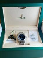 Rolex Oyster Perpetual 34 ref 124200, Sieraden, Tassen en Uiterlijk, Horloges | Dames, Staal, Gebruikt, Staal, Polshorloge