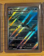 Swanna 110/086 | White Flare illustration rare Pokémon kaart, Ophalen of Verzenden, Zo goed als nieuw, Losse kaart