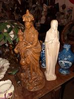 Twee grote religieuze beelden, Antiek en Kunst, Antiek | Religie, Ophalen of Verzenden