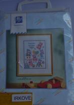 BORDUURPAKKET / KRAAM CADEAU * Nieuw *, Hobby en Vrije tijd, Borduren en Borduurmachines, Verzenden, Nieuw, Handborduren, Borduurpakket