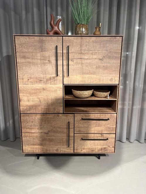 Hoge kast wand kast, Huis en Inrichting, Kasten | Buffetkasten, Nieuw, 25 tot 50 cm, Met lade(s), Met deur(en), Met plank(en)