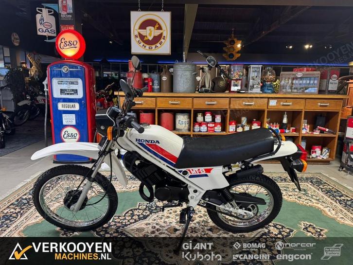 1981 Honda MT-8 Wit NOS KN202, Motoren, Motoren | Oldtimers, Overig