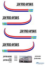 Vrachtauto decal 1:50 J.P.Vis Transport ( combi ) type 1, Verzenden, Nieuw, Bus of Vrachtwagen, Overige merken