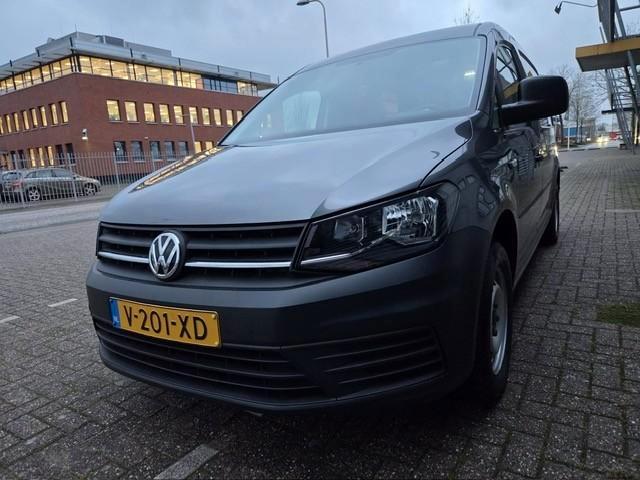 Volkswagen Caddy 2.0 TDI Bluemotion L1h1 102pk 2019, Auto's, Bestelauto's, Particulier, ABS, Airbags, Alarm, Android Auto, Bluetooth