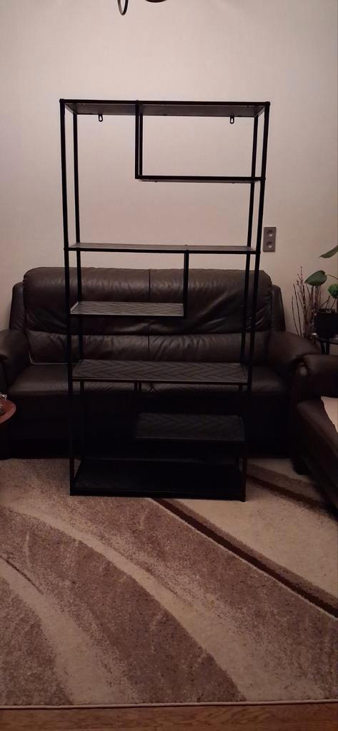 Lifa Living Saint Maxime Wandkast - Visgraat Design, Huis en Inrichting, Kasten | Boekenkasten, Zo goed als nieuw, Met plank(en)