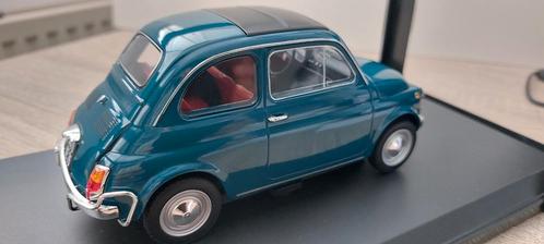 Fiat 500 L 1968, blue turches, 1:18, Norev OVP, Hobby en Vrije tijd, Modelauto's | 1:18, Nieuw, Auto, Norev, Ophalen of Verzenden