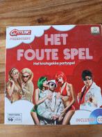 Het foute spel!, Hobby en Vrije tijd, Gezelschapsspellen | Bordspellen, Ophalen of Verzenden, Zo goed als nieuw