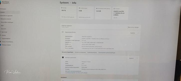 Microsoft Studio 2 PC - Weinig Gebruikt, Computers en Software, Desktop Pc's, Gebruikt, 2 tot 3 Ghz, SSD, 32 GB, Met videokaart