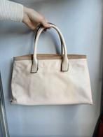 Bruin/Wit leren tas (merk: Smaak Amsterdam), Sieraden, Tassen en Uiterlijk, Tassen | Damestassen, Ophalen of Verzenden, Zo goed als nieuw