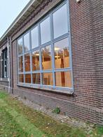 Hardhouten gevelkozijn inclusief ramen en isolatieglas., Deurkozijn, Nieuw, Hout, Ophalen