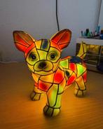 Originele Chihuahua Lamp - Kleurrijk & Uniek!, Ophalen of Verzenden