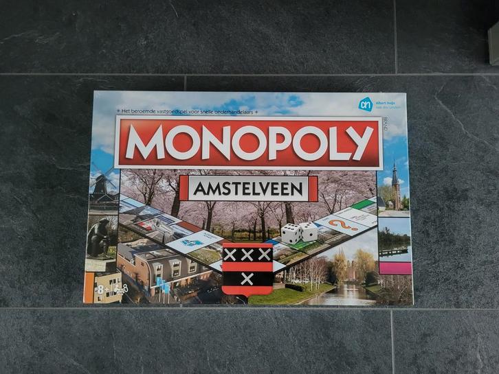 Monopoly Amstelveen - Limited Edition Nieuw in folie, Hobby en Vrije tijd, Gezelschapsspellen | Bordspellen, Nieuw, Drie of vier spelers