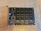 PCI Express X16 Bifurcation 4 x Interne NVME M.2, Ophalen, Intern, SSD, Nieuw