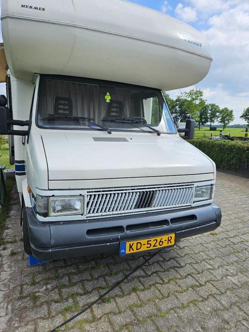 Fiat Ducato 290 2.5L camper met Fendt opbouw, Caravans en Kamperen, Campers, Particulier, tot en met 5, Fiat, Diesel, 5 tot 6 meter