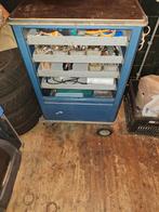 Werkplaats gereedschap wagen Gedore, Doe-het-zelf en Verbouw, Gereedschapskisten, Ophalen, Gebruikt