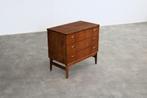 vintage ladenkast | kast | jaren 60 | Deens, Huis en Inrichting, Kasten | Ladekasten, Gebruikt, ., Teakhout, 3 of 4 laden