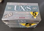 Cassettes Sony UX-S 60, Cd's en Dvd's, Cassettebandjes, Ophalen of Verzenden, Nieuw in verpakking