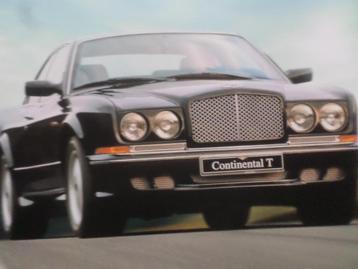 Bentley Continental R & T & Azure Cabrio Brochure
