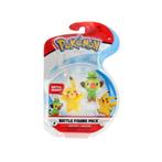 Pokémon: Battle Figure: Grookey + Pikachu, Kinderen en Baby's, Speelgoed | Actiefiguren, ., Nieuw, Ophalen of Verzenden, .