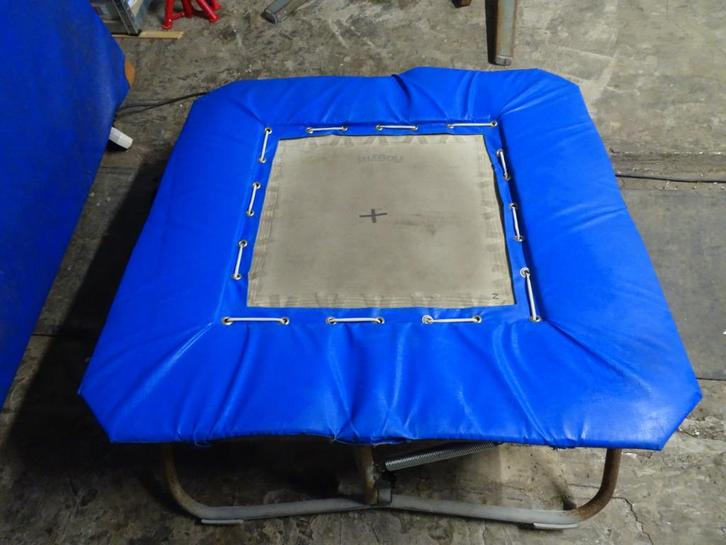 trampoline gymnastiek, Sport en Fitness, Turnen, Gebruikt, Materiaal, Maat 36 t/m 42, Blauw, Ophalen