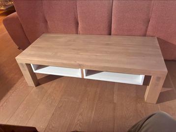 Handgemaakt TV meubel / salontafel (massief hout) beschikbaar voor biedingen