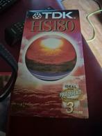 3 vhs tdk hs180 videobanden, Alle leeftijden, Ophalen of Verzenden, Nieuw in verpakking