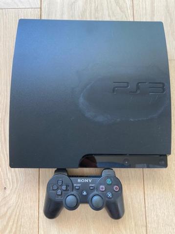 PS3 met 5 spellen en een controller  beschikbaar voor biedingen