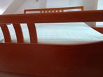 Geha kersenhouten boxspring 180x210 met nachtkastjes, Huis en Inrichting, Ophalen, Gebruikt, 210 cm, Tweepersoons