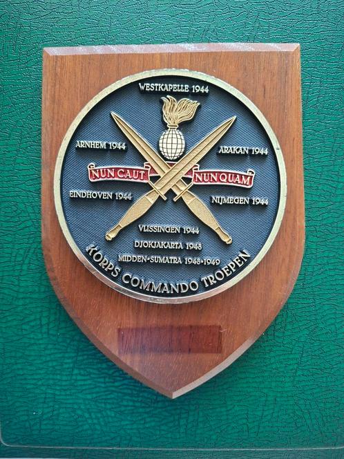 Wapenschild Korps Commando Troepen/ KCT, Verzamelen, Militaria | Algemeen, Landmacht, Embleem of Badge, Nederland, Ophalen of Verzenden