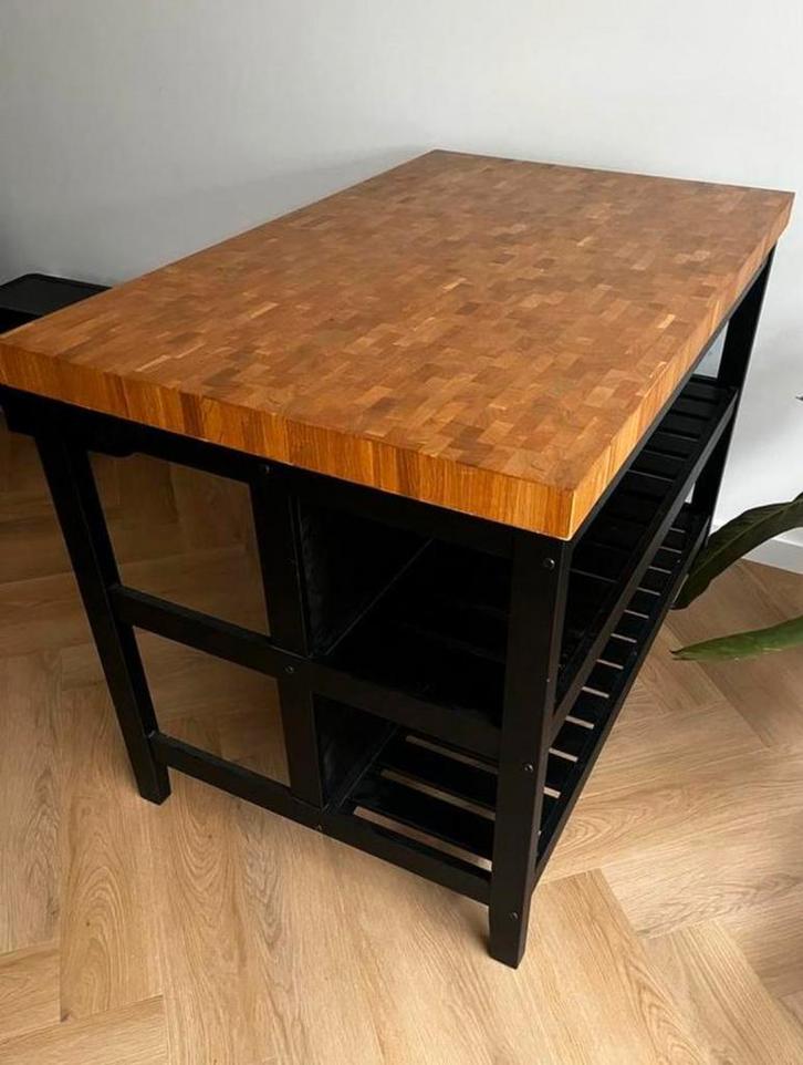 Vadholma keukeneiland Ikea, Huis en Inrichting, Keuken | Keukenelementen, Zo goed als nieuw, Minder dan 100 cm, 50 tot 100 cm