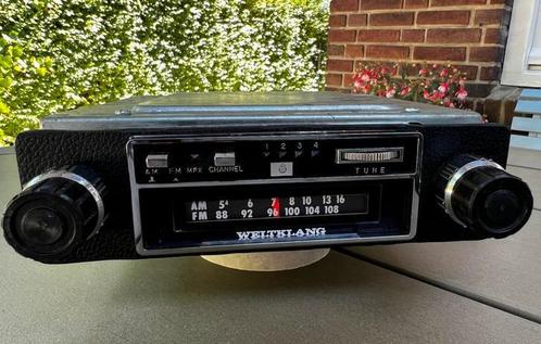 Weltklang 809FM Stereo Oldtimer Radio /Cartridge-speler., Auto diversen, Autoradio's, Ophalen of Verzenden