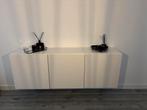 Ikea Besta kast / tv kast / tv meubel dressoir hoogglans wit, Ophalen, Met deur(en), 150 tot 200 cm, 25 tot 50 cm