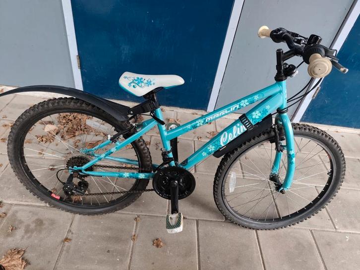 Meisjesfiets 24 inch - Plezier gegarandeerd!, Fietsen en Brommers, Fietsen | Meisjes, Gebruikt, 24 inch, Handrem, Ophalen