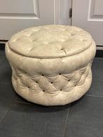 Vintage poef voor naaigerei, Huis en Inrichting, Minder dan 50 cm, Vintage, Zo goed als nieuw, Vintage