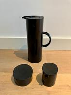 Stelton Thermoskan EM77 + suikerpot en melkkan, Huis en Inrichting, Ophalen of Verzenden, Zo goed als nieuw