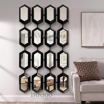 Honingraat Rechthoekige Spiegel 170 bij 100 cm NIEUW beschikbaar voor biedingen