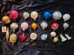 22x oude retro kerstballen (16), Diversen, Kerst, Ophalen of Verzenden