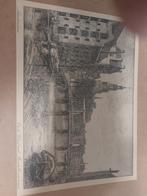 Mooie ets, kleine oplage Amsterdam Oude Waal met Manteltoren, Antiek en Kunst, Kunst | Tekeningen en Foto's, Ophalen of Verzenden