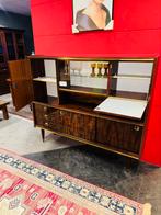 Vintage highboard kast wandmeubel Palissander fineer, Ophalen