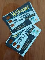 2 vrijkaarten Hayao Miyazaki and the Heron, Tickets en Kaartjes, Twee personen, Vrijkaartje specifieke film