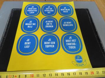 sticker set CHIQUITA *  beschikbaar voor biedingen