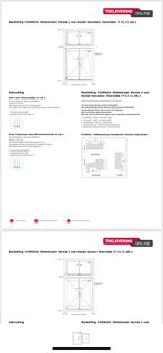 Kozijnen verkeerde maat, Doe-het-zelf en Verbouw, Kozijnen en Schuifpuien, Ophalen, Zo goed als nieuw, Kunststof, Raamkozijn