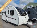 Sprite Cruzer 470 SR Dwarsbed Zit Luifel Douch, Caravans en Kamperen, Caravans, Standaardzit, Bedrijf, 4 tot 5 meter, Sprite