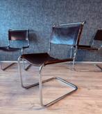 3 Vintage Mart Stam S 33 Cantilever Chairs for Thonet, Huis en Inrichting, Stoelen, Ophalen, -, Metaal, Gebruikt
