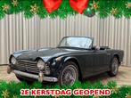 Triumph TR4 IRS / TR4A / 1965 / Wire wheels / Heritage Certi, Auto's, Achterwielaandrijving, Zwart, Cabriolet, Triumph