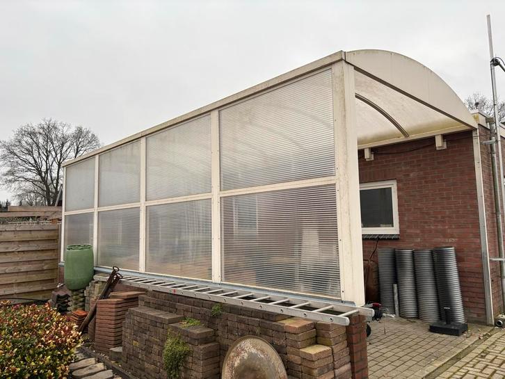 Caravanstalling / Carport / Overkapping, Tuin en Terras, Overkappingen, Zo goed als nieuw, Carport, Ophalen